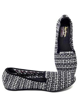 Skechers Cleo Round-Our Moment Ballet Flat Slip-on Shoes Women's Size 10